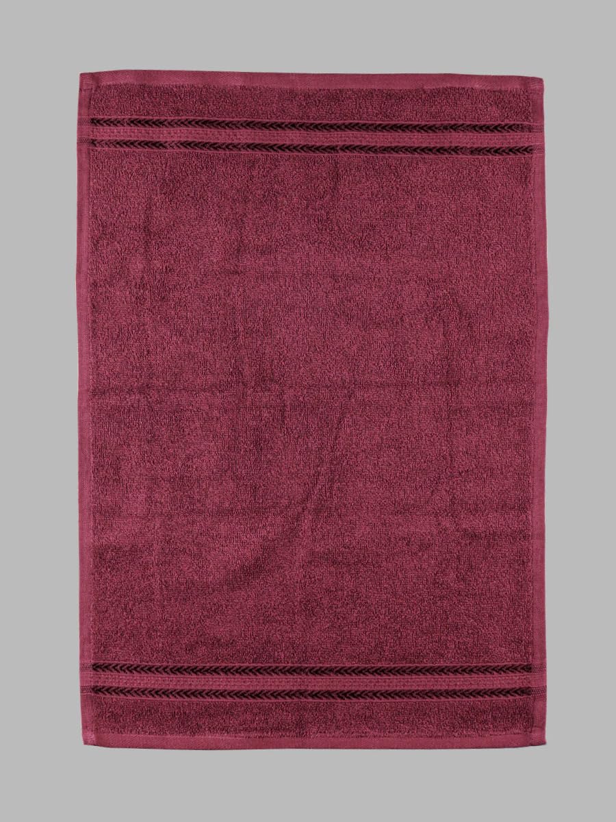 Lavone Premium 100% Cotton Hand Towel 500 Gsm | Ultra Soft, & Highly Absorbent, Quick Dry Luxurious Towels (Dark Pink)