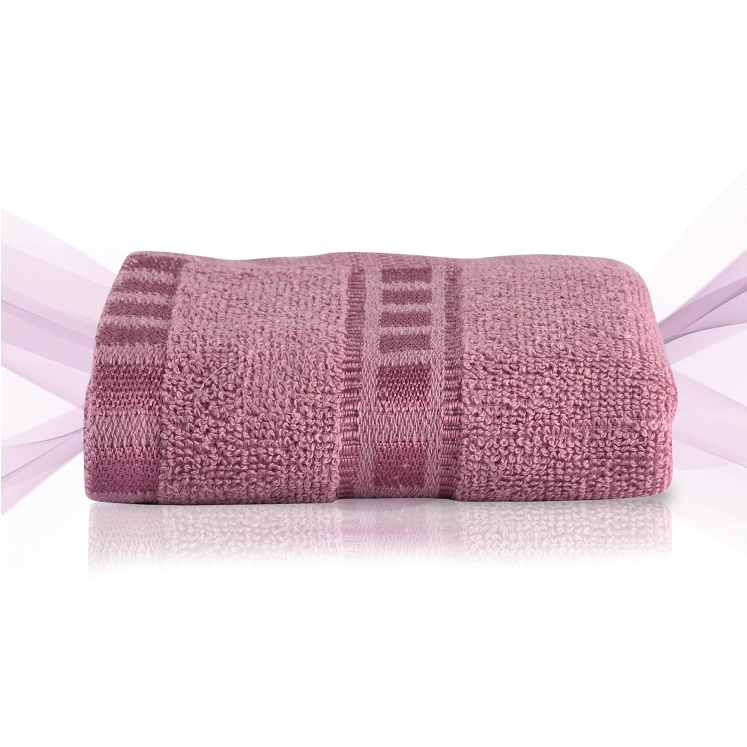 Kuber Industries 144tc Pack Of 2 Cotton Hand/Face Towels For Men & Women | Easily Washable | Workout Gym Napkins Pocket Towel (Pink & Sky Blue)