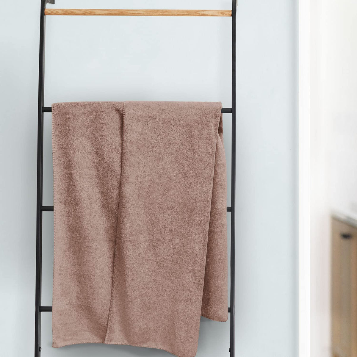 Sassoon Venir Microfiber XXL Men Bath Towel 450 Gsm | Ultra Soft Material, Towel For Daily Use (Peanut)