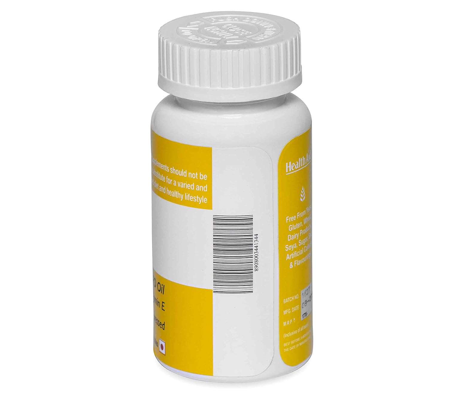 Healthaid Evening Primrose Oil 1000mg With Vitamin E, For Women Health & Skin Care, Supports Hormonal Balance, Helpful For Pms & Menopause, Rich Source Of Omega 6 | 30 Softgel Capsules 50gm 0.1lbs