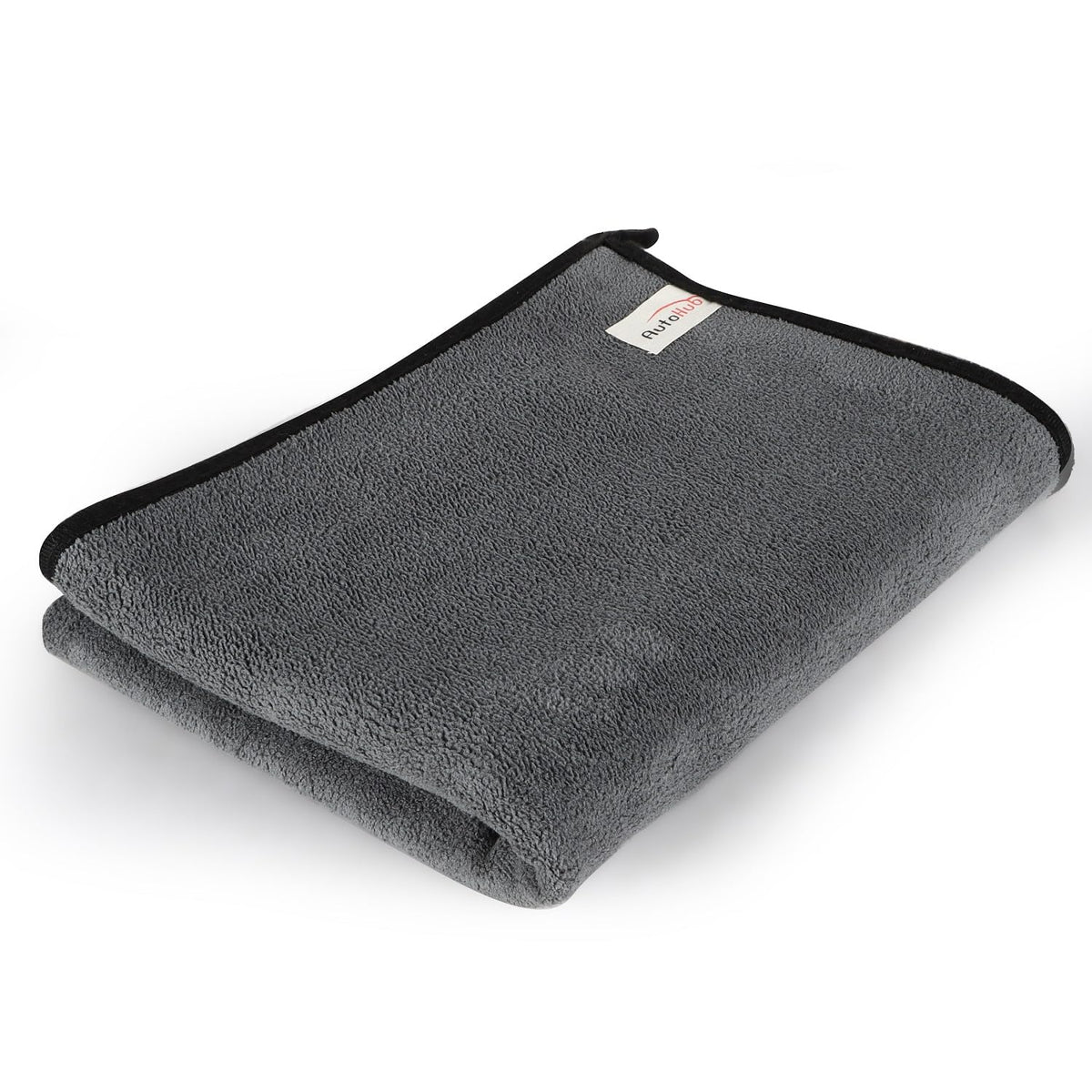 Auto Hub Microfiber Cloth 250 Gsm | Ultra Soft- Edgless & Dual Sided Microfiber Cloth Lint & Streakfree Car Cleaning Cloth - Grey (Pack Of 1)