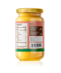 Natural Goodness Of Cow Ghee By Organic Shastra | Vedic Bilona Method Traditional Curd Churned Grass-Fed Danedar Ghee Good For Health | (750ml) 25.3 Ounce | Jar Pack