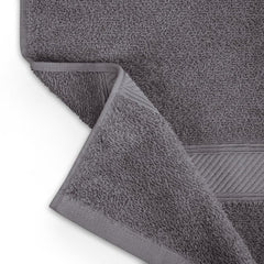 Welspun Alpha Cotton Large Bath Towel Soft & Absorbent 500 Gsm (Dobby - Mid Grey)