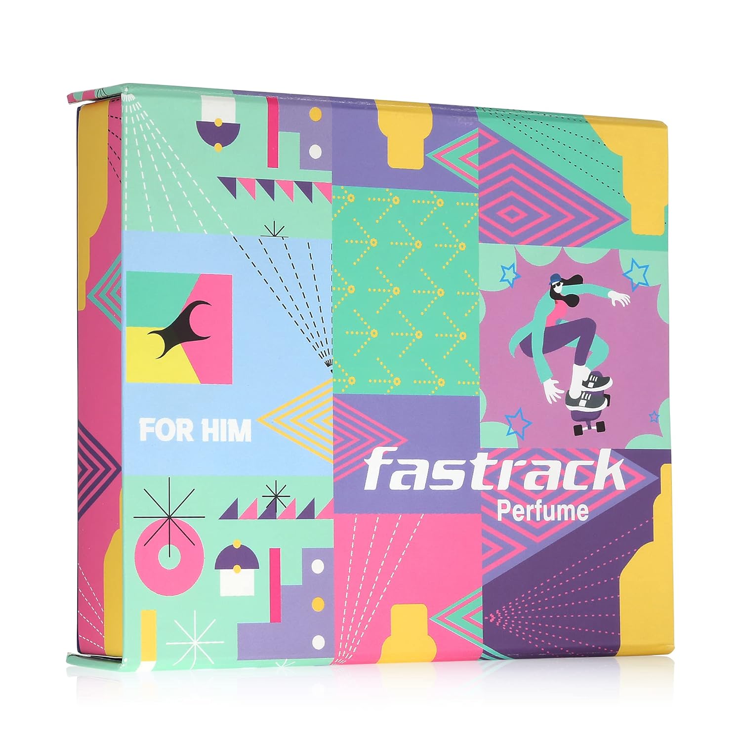 Fastrack Trance + Pulse + Beat For Him Eau De Parfums 20ml 0.6 Fl.oz. Each Pack Of 3 | Travel & Gift Set For Men