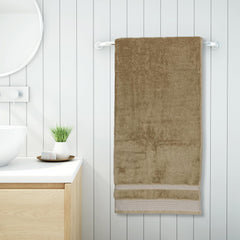 Spaces Hygro 100% Cotton Bath Towel 705 Gsm (Champagne Gold)