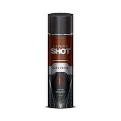 Layer'r Shot  Dark Cocoa Long Lasting Perfume Body Spray 120ml 4 Fl.oz. | Perfect Gift For Men