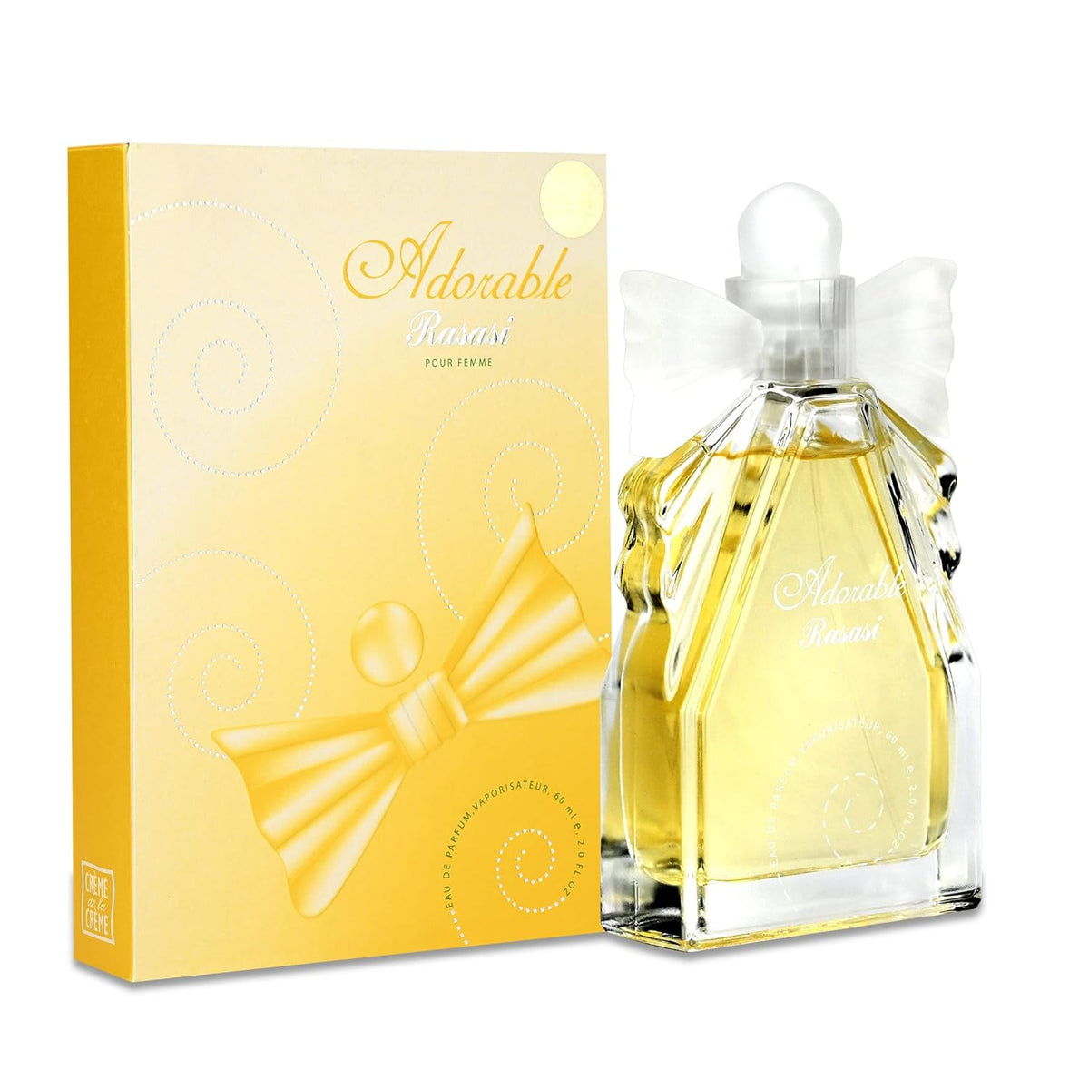 Rasasi Adorable Pour Femme Eau De Parfum 60ml 2.0 Fl.oz. Long Lasting | Perfect Gift For Wife