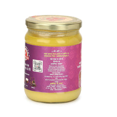 Natural Shudh Indian Gir Cow A2 Ghee By Gavyratan | High In Protein Fiber Healthy Desi Cow Ghee Good For Cooking | 1 Litre (500ml * 2) 33.8 Ounce | Jar Pack