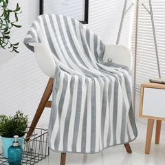 Homecloud Korean Plush Soft & Luxury 400 Gsm | Towel Set With Hanging Loop | 3x Softer Than Cotton Towels | Set Of 2 (1 Bath Towel + 1 Face Towel)