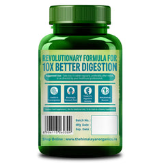 Himalayan Organics Digestive Enzyme With Bromelain & Papain Supplement | Supports Digestion & Better Absorption Of Nutrients, Health Management | 90 Tablets 150gm 0.3lbs Each Pack Of 3