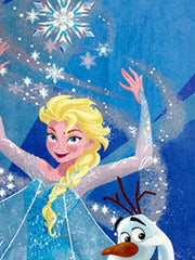 Athom Living Magic Elsa Kids Bath Towel 300 Gsm | Super Soft, Quick Dry, Highly Absorbent, Lightweight & Durable Towel (Multicolor)
