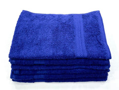 Bombay Dyeing Tulip 100% Soft Cotton Hand Towels 1200 Gsm (Navy Blue) - Set Of 6
