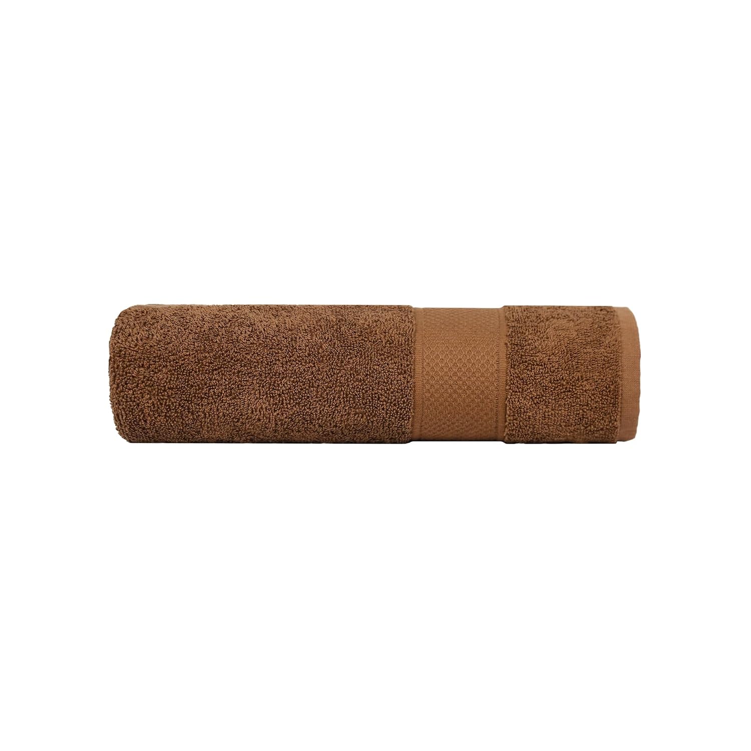 Trident 100% Cotton Large Size Bath Towel Soft & Absorbent 450 Gsm | Urban Comfort | Coconut Shell