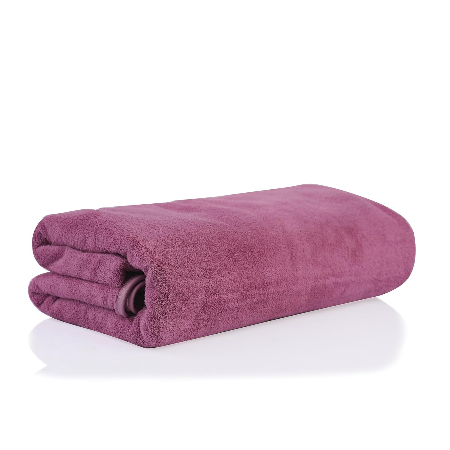 Sellsworld Microfiber Large Bath Towel | Quick Dry Super Absorbent Bath Towel For Men & Women | Towel For Bath, Travel, Gym, Beach, Pool & Yoga (Red & Red Wine)