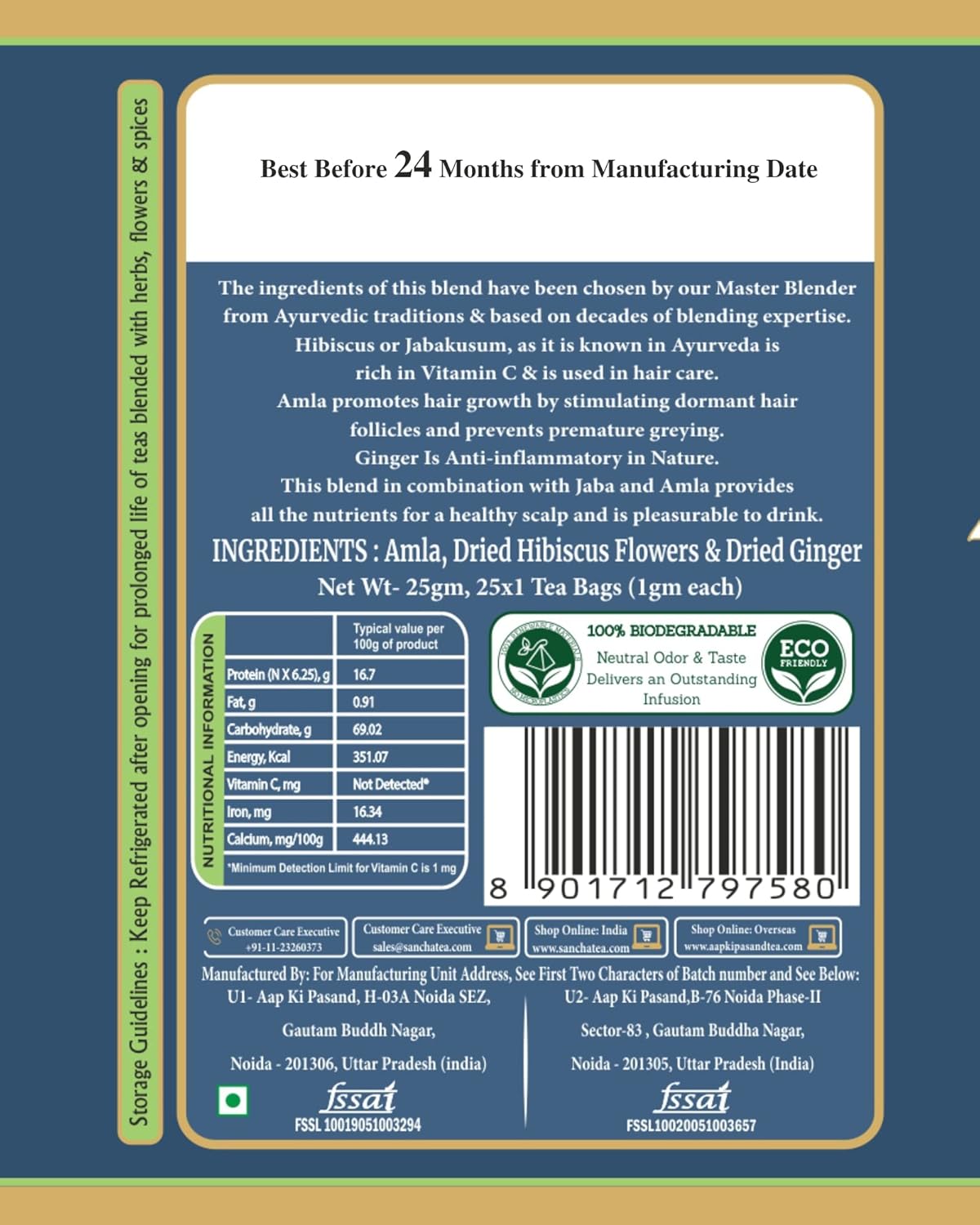 San-Cha Herbal Tea Combo Pack Of 3 - Sleeping Beauty + Happy Hair + Glowing Beauty Herbal Tea Bags, 75 Pyramid Tea Bags | Caffeine Free