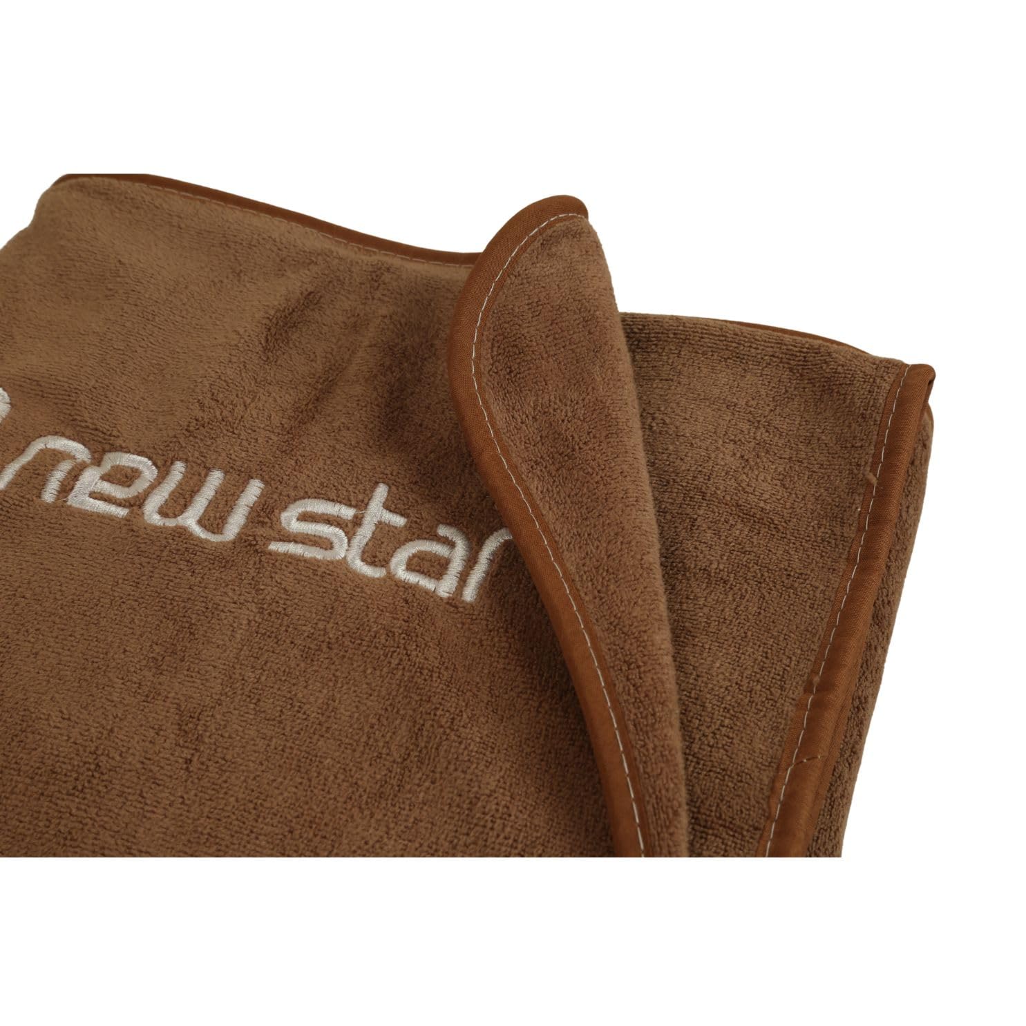 Hanker Premium Microfiber Bath Towel Large Size 500gsm | Multipurpose Use Gym, Bath, Beach, Swimming, Workout Towel (Brown)