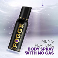 Fogg Black Series Fresh Fougere | Perfume Body Spray For Men, Long-lasting & No Gas Deodorant 150ml 5 Fl.oz.