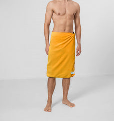 Softspun Microfiber Gym & Sports Sweat Towel 340 Gsm | Ultra Absorbent Lightweight Ultracompact Quick Drying For Working Out, Camping Hiking Travel Men & Women (Orange)
