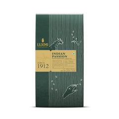 Luxmi Estates Indian Passion Green Tea - 50gm, 1.7 Ounce, 25 Tea Bags | USDA Certified Organic Darjeeling Green Tea - Mango Passion Fruit Green Tea | Made With Lemongrass, Ginger, Lemon Peel
