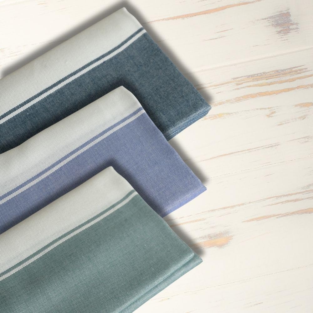 Aero Weav Ultra Lightweight Bamboo Bath Towel 600gsm | Compact, Portable & Less Than Skin-Friendly & Eco-Friendly Travel Towel (Denim Blue, British Lavender & Jade Forest)- Pack Of 3