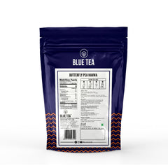 Blue Tea Detox Kahwa Butterfly Pea Flower - 30 Pyramid Tea Bags | Sun Dried Flower Antioxidant Tea - Caffeine Free, Non-GMO | No Additives, Improves Immunity - Zip Lock Packaging