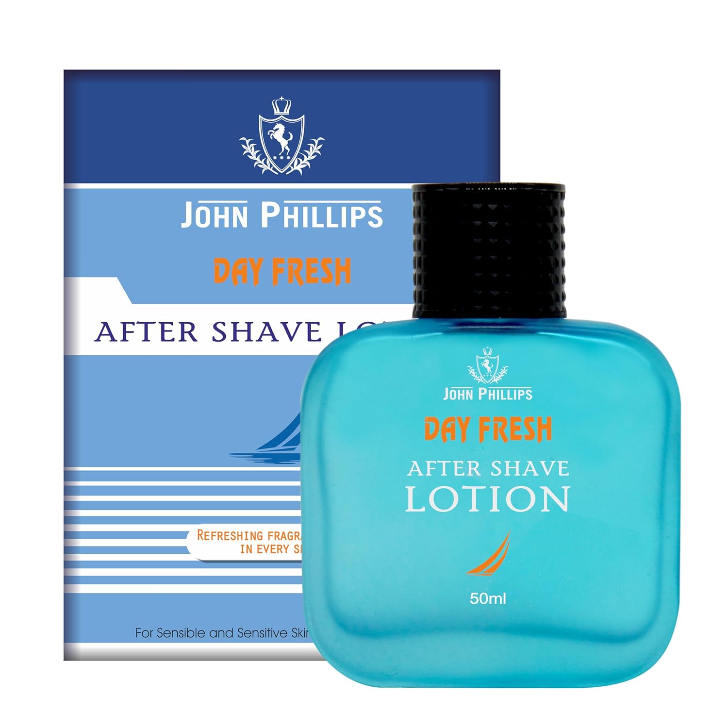 John Phillips Water Drops 125ml 4.2 Fl.oz. & Aftershave 50ml 1.6 Fl.oz. Eau De Perfume Pack Of 2 For Men