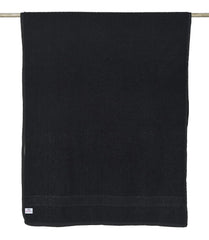 Kuber Industries Premium Bath Towel 1000 Gsm | Super Soft, Fluffy & Absorbent Cotton Bath Towel Perfect For Daily Use (Black) - Pack Of 2