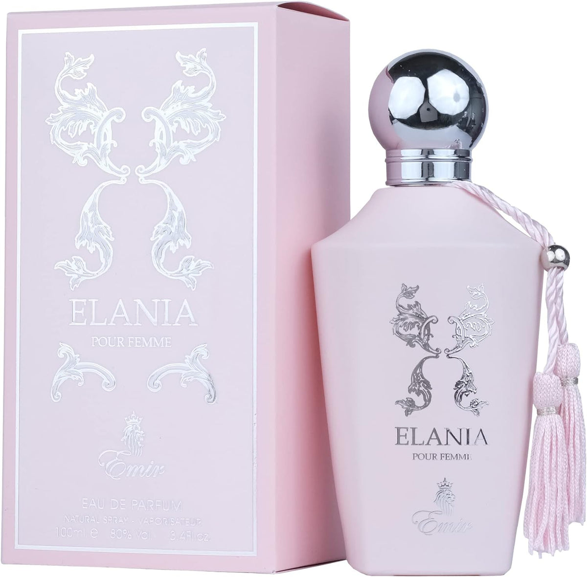 Emir Elania Pour Femme Eau De Parfum 100ml 3.4 Fl.oz. Perfect Gift For Wife | Long Lasting Party Wear