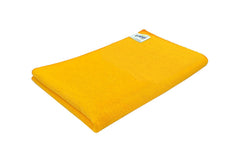 Softspun Microfiber Gym & Sports Sweat Towel 340 Gsm | Ultra Absorbent Lightweight Ultracompact Quick Drying For Working Out, Camping Hiking Travel Men & Women (Orange)