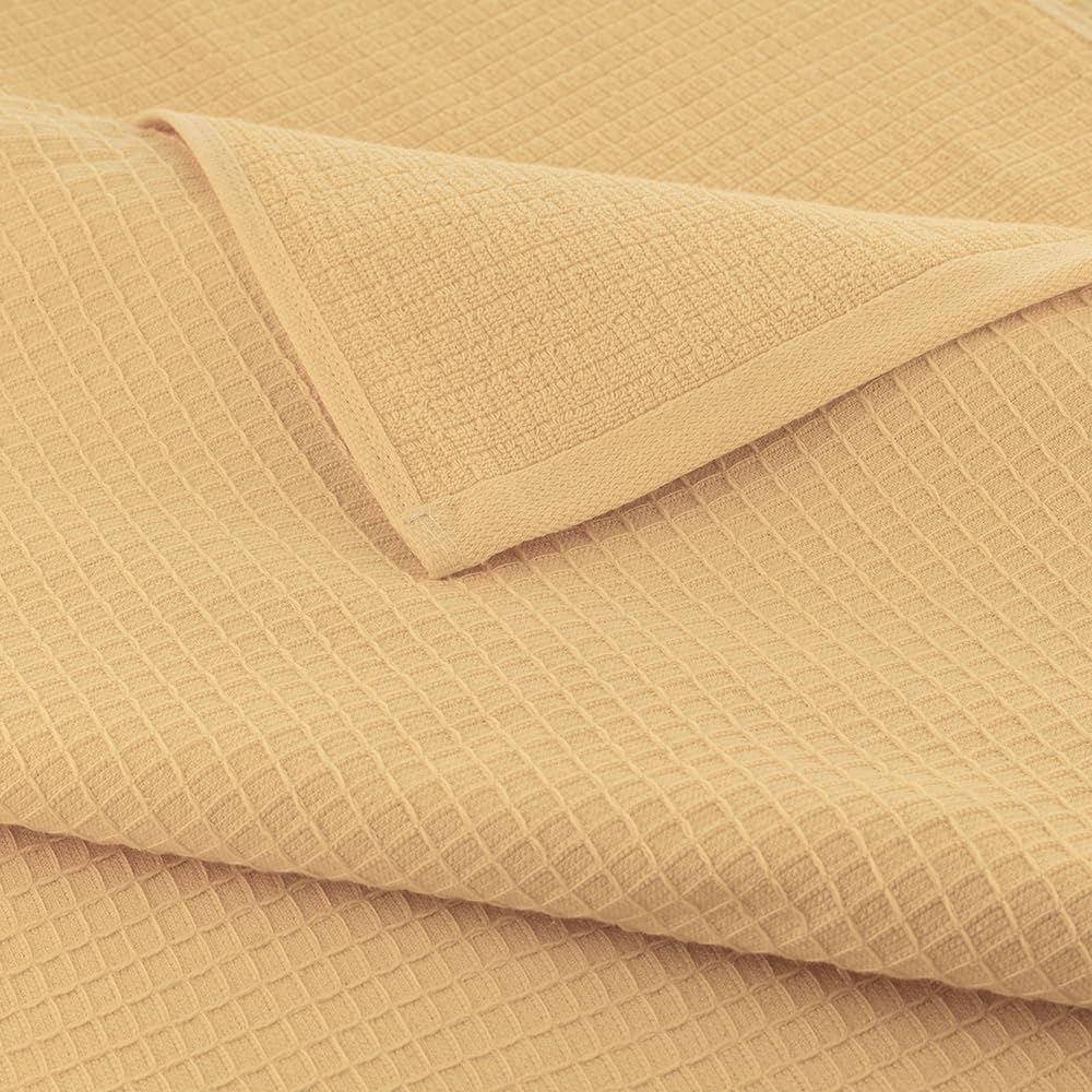 Casa Copenhagen Egyptian Cotton Zero Twist Hand Towel 400 Gsm (Beige) -2 Pcs