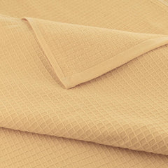 Casa Copenhagen Egyptian Cotton Zero Twist Hand Towel 400 Gsm (Beige) -2 Pcs