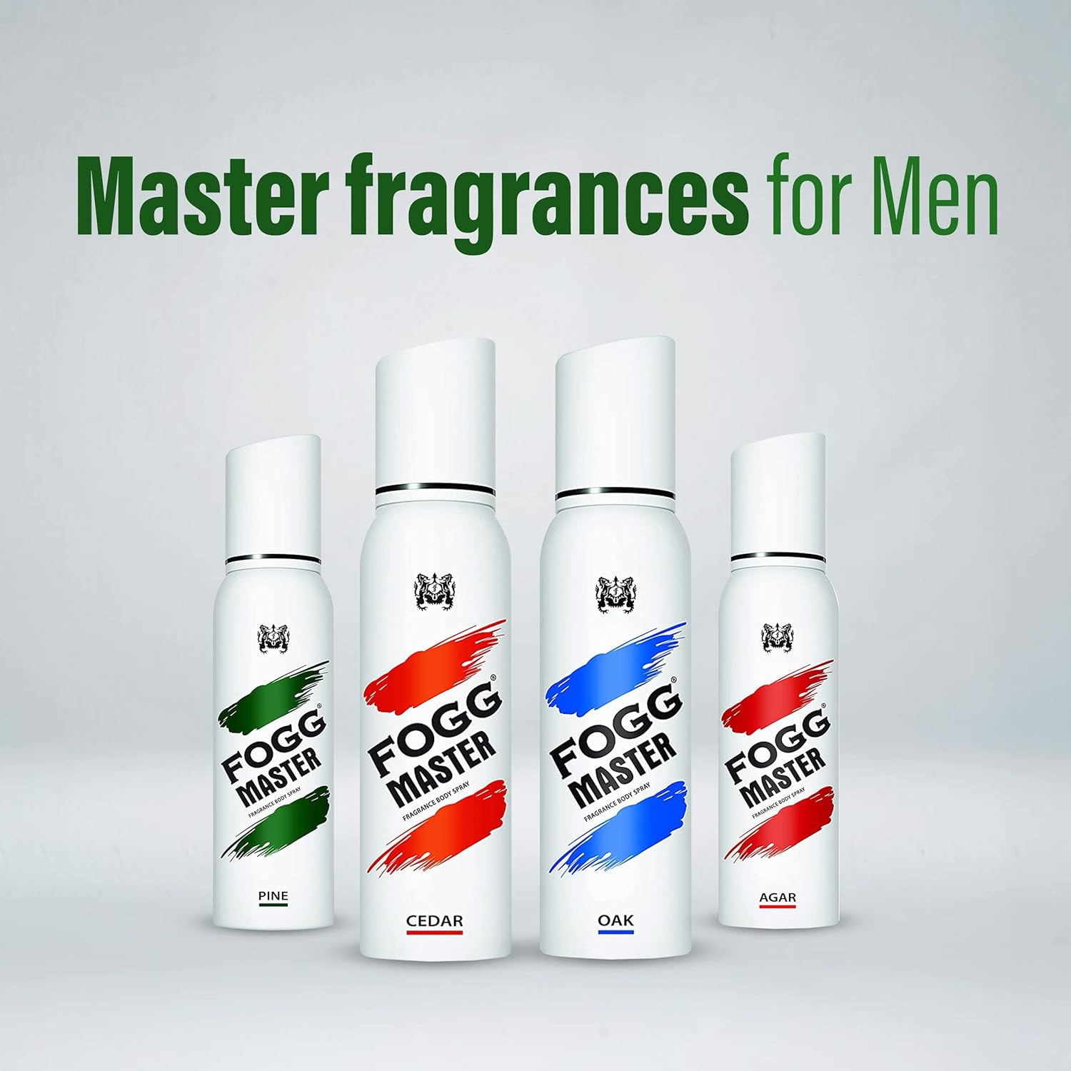 Fogg Master Pine No Gas Deodorant For Men | Long-lasting Perfume Body Spray 150ml 5 Fl.oz.