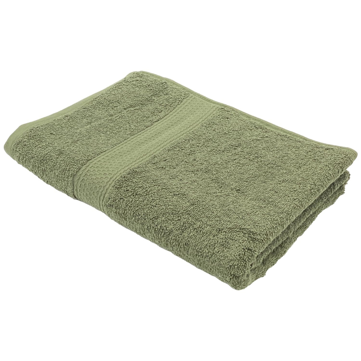 PatPug 100% Indian Ultra Soft Cotton 450 Gsm Bath Towel Large Bath Towel | Highly Absorbent Quick Drying Durable Towel For Men, Women & Kids (Olive Green)