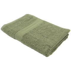 PatPug 100% Indian Ultra Soft Cotton 450 Gsm Bath Towel Large Bath Towel | Highly Absorbent Quick Drying Durable Towel For Men, Women & Kids (Olive Green)