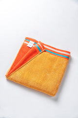 Ddecor Cotton Bath Towel 1000gsm (Gold)- Pack Of 2