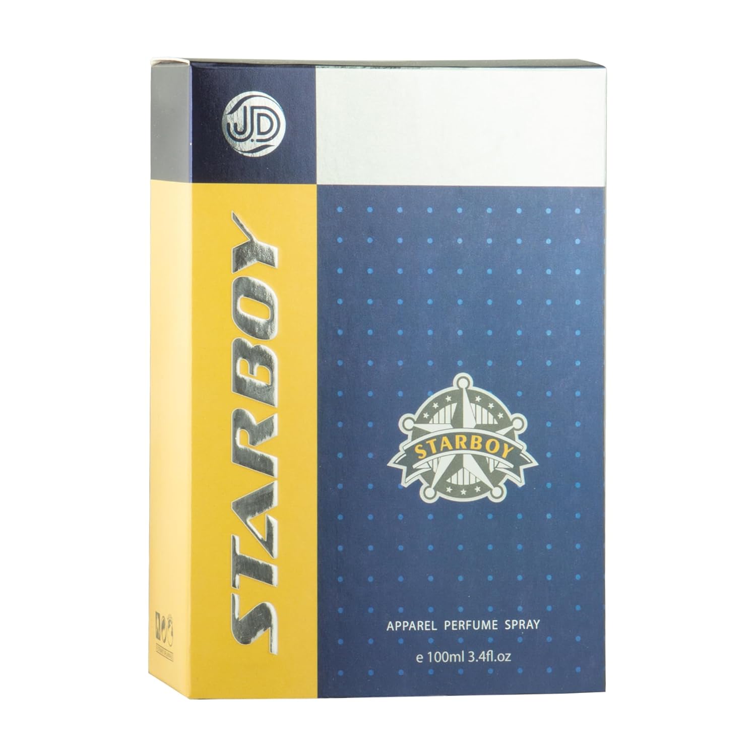 JD International Star Boy Blue Apparel Unisex Perfume With Long Lasting Fragrance - 100ml, 3.4 fi.oz. | perfume For Men & Women