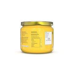 Pure Premium Certifed A2 Ghee By Truefarm | Traditional Hand Churned Vedic Bilona Method Shuddh Desi Ghee Good For Bakes Cookies | (300ml) 10.1 Ounce | Jar Pack