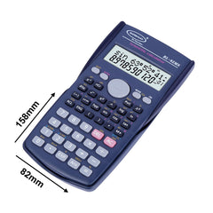 Bambalio Bl82ms 240 Functions & 2 Line Display Scientific Calculator, 3 Years Warranty. | 12-digits Large Display Can Display Equations , Support A Longer Working Time Of The Calculator