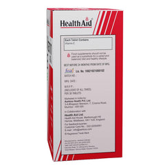 Healthaid Vitamin E Antioxidant, Brain, Eyes, Healthy Skin, Heart, Immunity | 30 Vegetarian Tablets , 50gm 0.1lbs