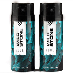 Wild Stone Edge Deodorants Men Body Spray 300ml 10.1 Fl.oz | Perfect Gift Set For Special One | Pack Of 2