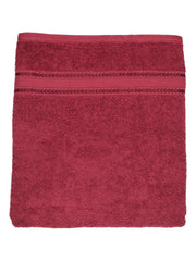 Ramraj Cotton Soft & Absorbent Terry Bath Towel 450 Gsm (Red)