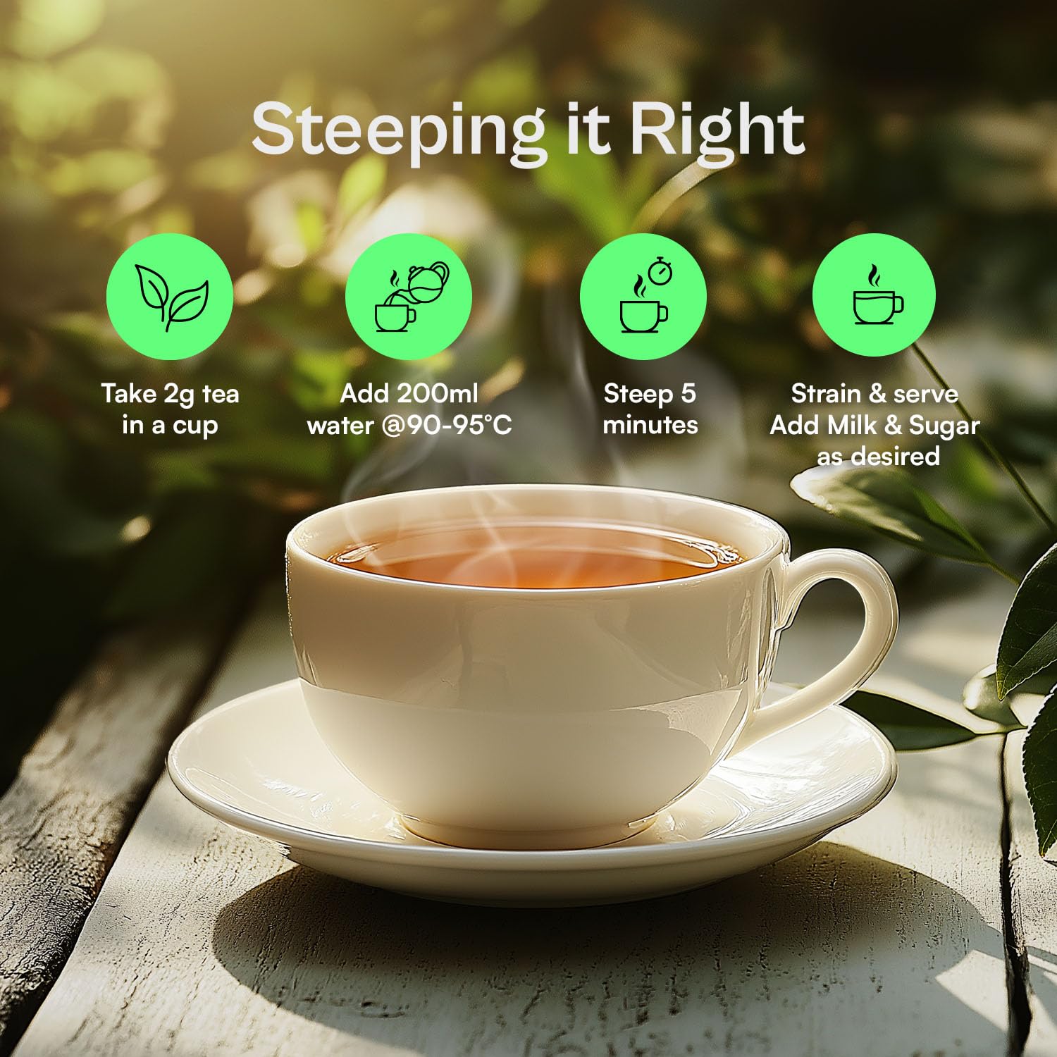 Udyan Tea Assam Exotic Chai - 250gm, 8.8 Ounce | Rich & Flavorful Chai - Premium Blend Of Fresh Tea Leaves | Traditional Indian Recipe - Natural Ingredients, High Caffeine Tea Leaf