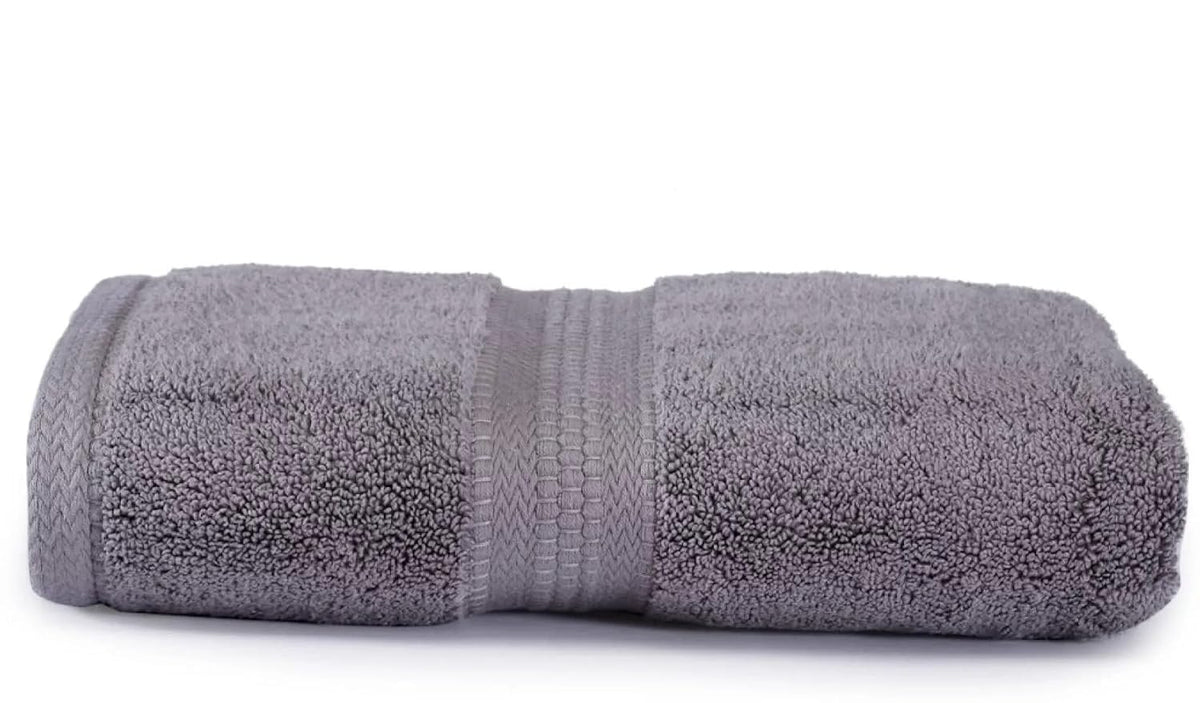 Bombay Dyeing Super Ultrx Zero Twist Plain Dyed Cotton Bath Towel 650 Gsm (Cloud Burst)