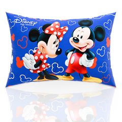 Microfiber Pillows For Bed, Soft Pillow For Sleeping, Disney Print - Blue - 16 X 24 Inch | Washable & Neck Support Pillows | For Sleeping Bedroom & Living Room, Suitable For All Sleepers