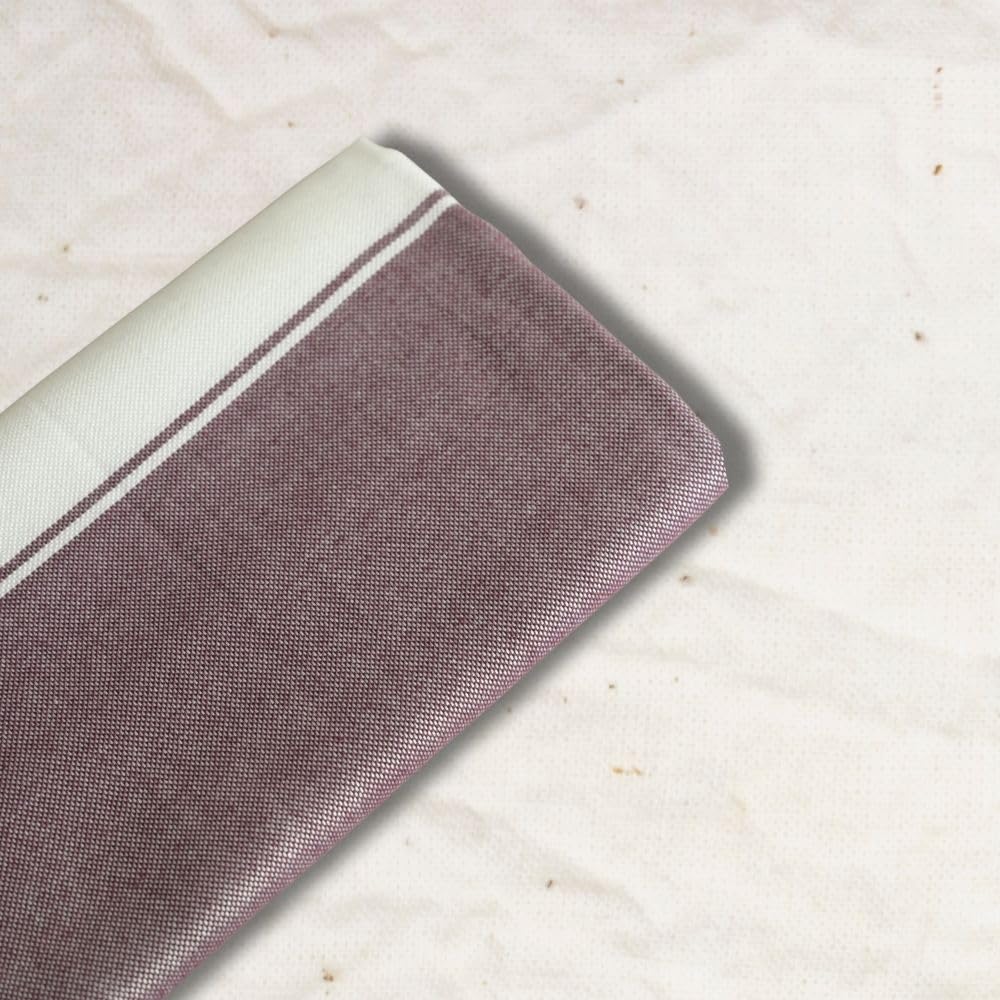 Aero Weav Ultra Lightweight Bamboo Bath Towel 200gsm | Compact, Portable & Less Than Skin-Friendly & Eco-Friendly Travel Towel (Royal Maroon)