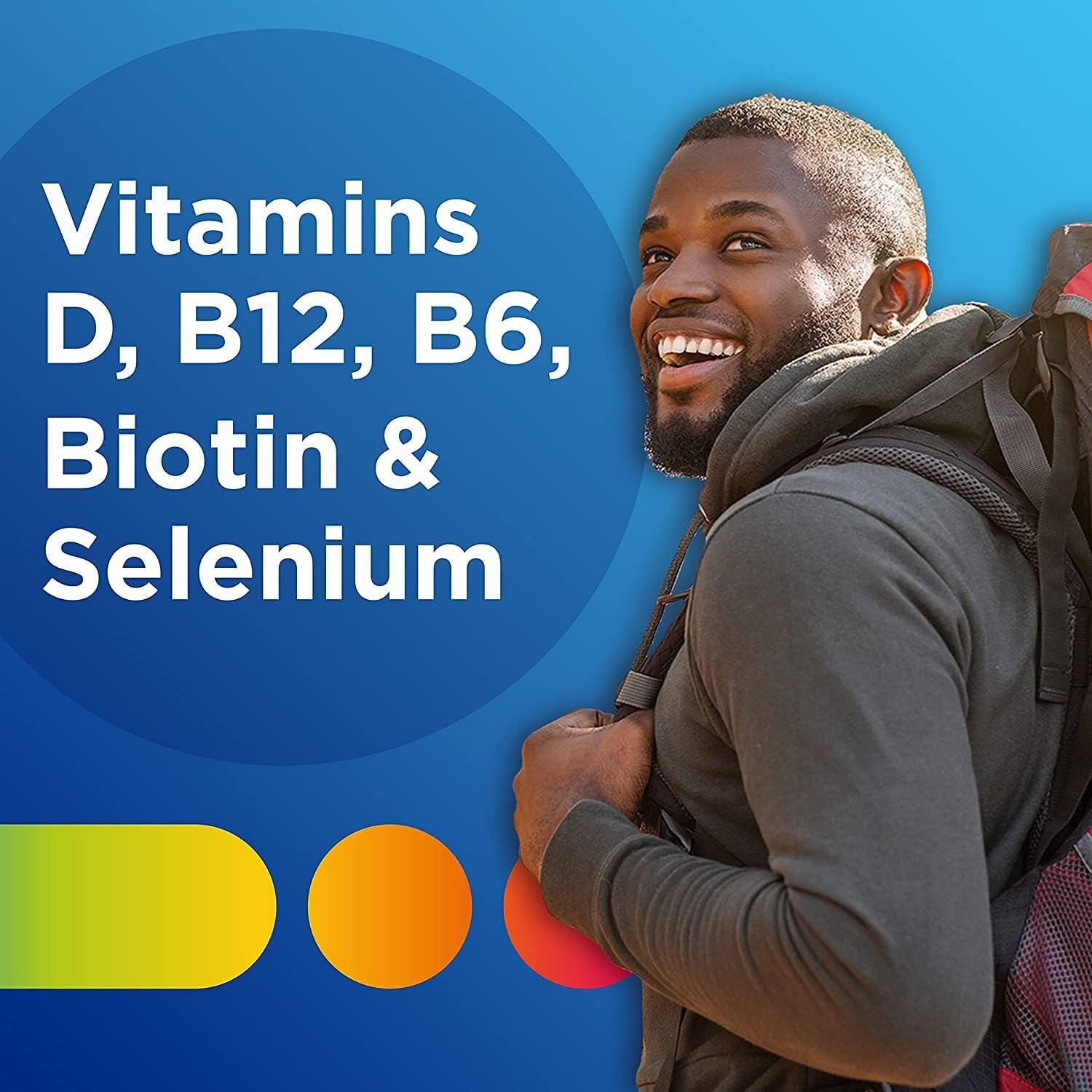 Centrum Men Tablet Strong Muscles,& Immunity With World's No.1 Multivitamin, Support Your Overall Health, Grape Seed Extract, Vitamin C & 21 Other Nutrients | 30 Tablets , 50gm 0.1lbs