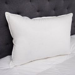 Ultra Soft Microfiber Pillow, Sleeping Pillow, Soft Pillow, White Color, Standard Size, Bed Pillow | For Back, Side, Stomach Sleepers, Washable, Soft Pillow - Set Of 2