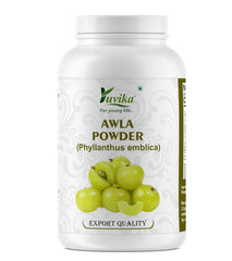 Yuvika Amla Powder Phyllanthus Emblica Indian Gooseberry, Rich In Vitamin C And Other Antioxidants, Reducing Oxidative Stress And Promoting Overall Health | 100gm 0.2lbs