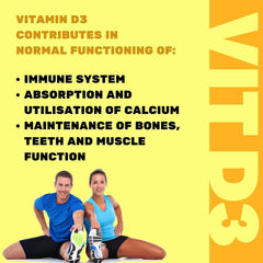Cytoplan Wholefood Vitamin D-3 Tablet Supplements , Supports Healthy Bones, Boosts Immune System & Joint Health Of Men & Women | Vegetarian (Non- Vegan) | 60 Tablets 100gm 0.2lbs