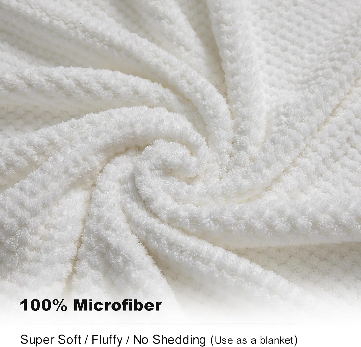 Linear Microfiber Microfibre Towel 300 Gsm | Bath Towels Large Size Soft & Absorbent Towel For Bathroom | Bath Towel For Men & Women (White)